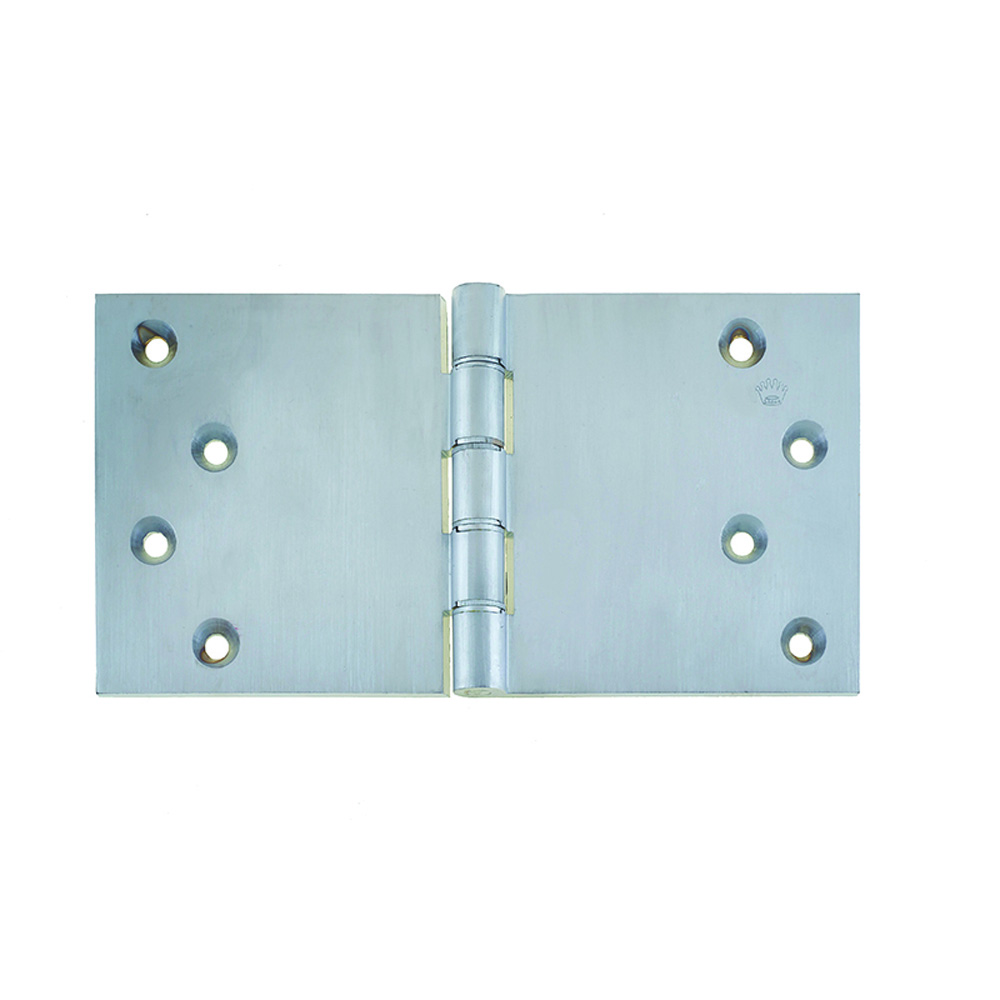 4 Inch (102 x 200mm) Laquered Projection Hinge - Satin Chrome (Sold in Pairs)